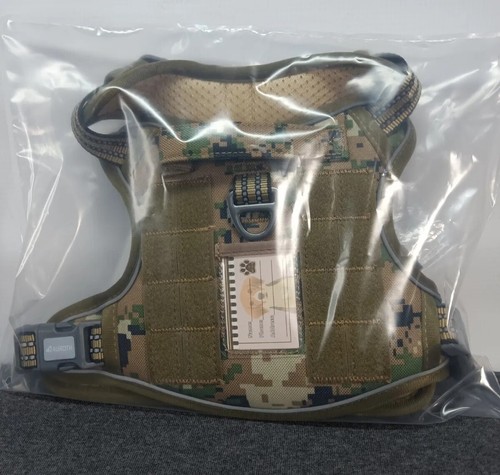 Auroth Tactical Small Dog Harness And FREE Matching Cooyoo Dog Safety Seatbelt - Picture 19 of 22