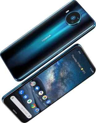 Original Nokia 8.3 5G 128GB ROM 6.81" 64MP Mobile Phone 64MP Polar Night Blue
