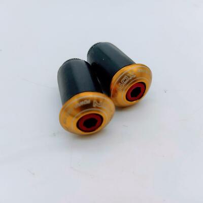 XON Machined Bar end cap / Handlebar plug  ''Gold'' Road MTB City BIKE