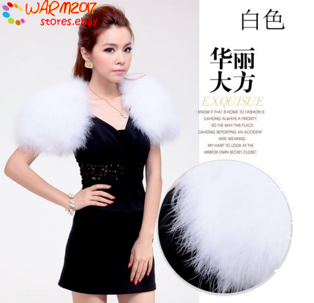 ALTRA Cappotto poncho in vera pelliccia donna vera piuma di struzzo scialle cappotto poncho moda vendita fantastica