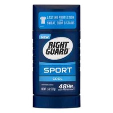 3 Pack Right Guard Sport Cool Solid 48HR Antiperspirant/Deodorant 2.6oz