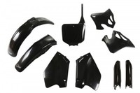 Kunststoff Verkleidung Kit Honda CR 125 1995 - 1997 CR 250 1995 - 1996 Schwar...