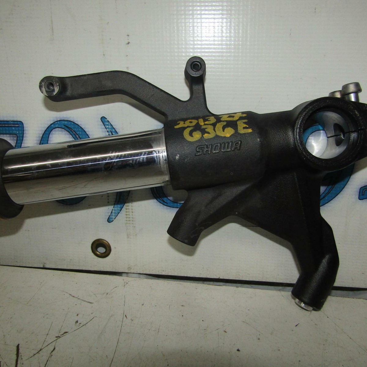 2013 KAWASAKI NINJA ZX6R OEM RIGHT FRONT FORK SHOCK SUSPENSION | eBay