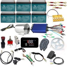 48V 72V 3000W Electric Brushless Motor Display Controller for ATV Go Kart E-bike