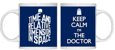 Schöne Doctor Who Tasse Tardis Tee Kaffee Geburtstag Geschenk Keep Calm
