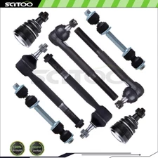 For 1995-2000 Chevrolet Tahoe GMC Yukon Front Rear Tie Rod End Ball Joint Kit