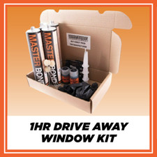 WINDSCREEN BOND/GLUE SCREENFIX FREE P&P! CAMPERVAN BOX - 4 TUBE KIT