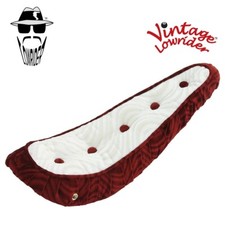 Vtg Original Lowrider 20" Bicycle 5-Button Polo Velour Banana Saddle Red/White