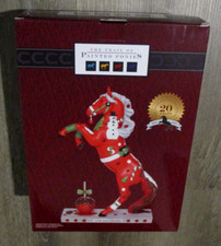 The Trail of Painted Ponies 2023 CANDY APPLE CHRISTMAS Pony by Harris 1E/215 NIB