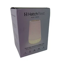 Hatch Rest 2nd Gen White All-in-one Wireless Sleep Sound Machine & Light