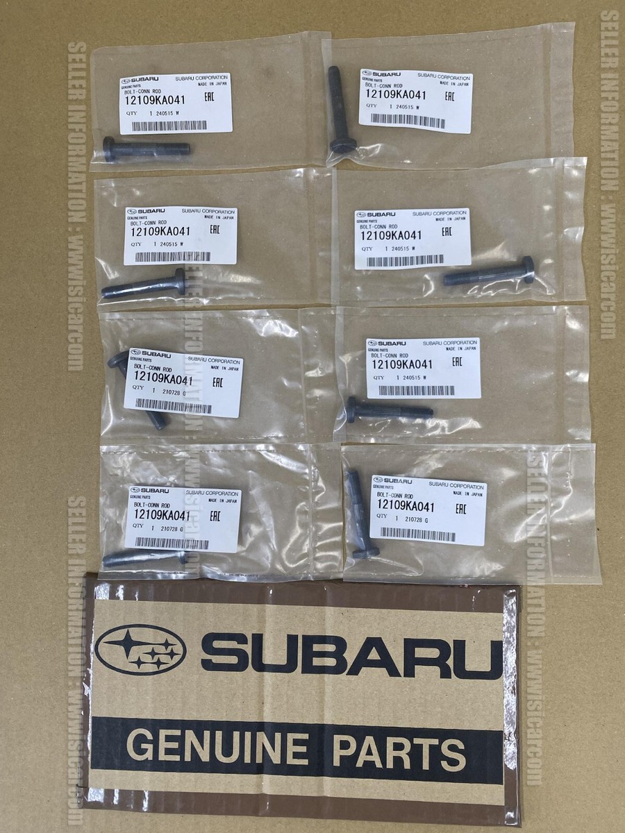SUBARU R2 4WD 660CC RC2 BOLT-CONNECTING ROD SET x8 PCS 12109KA041