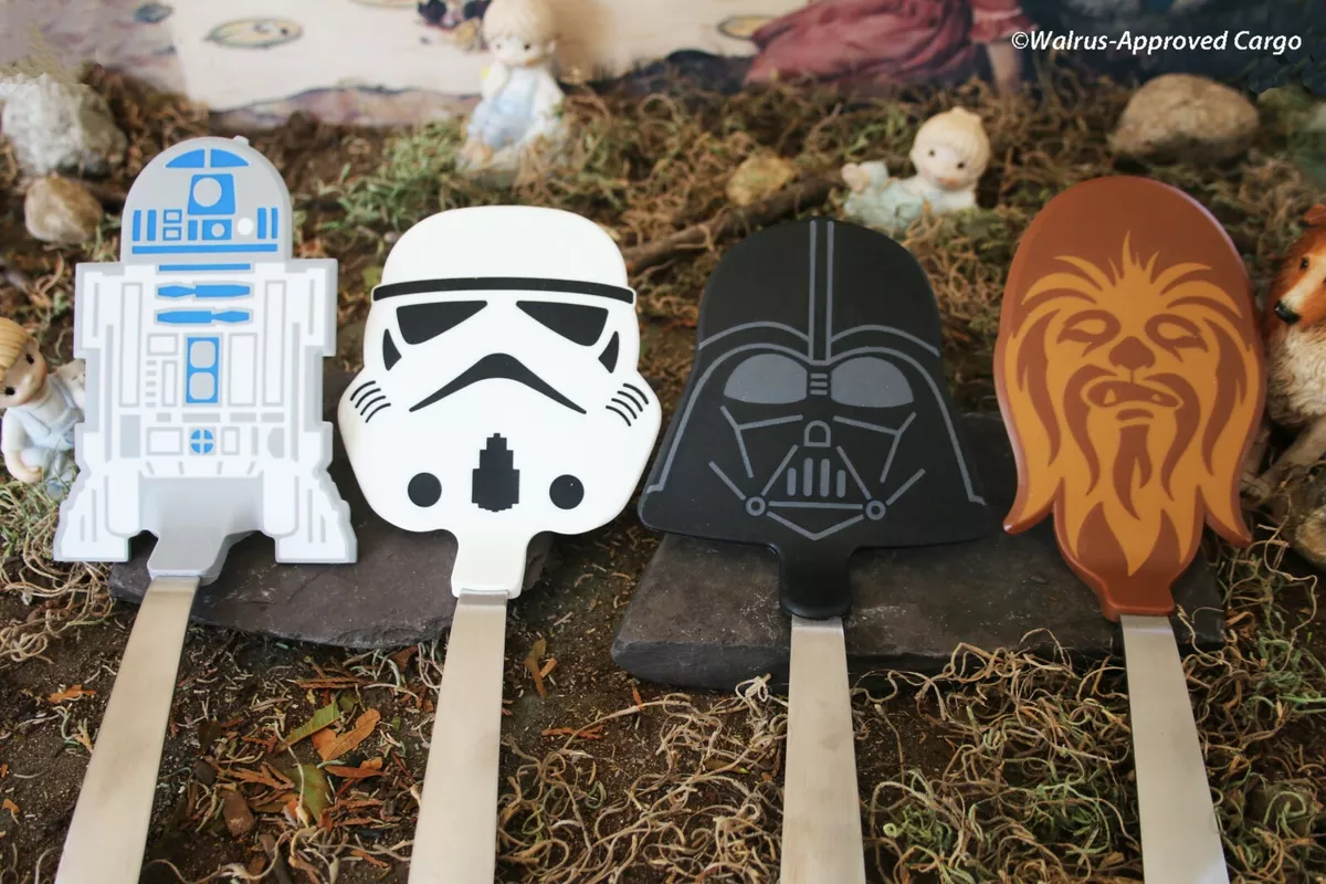 WILLIAMS-SONOMA STARS WARS SPATULAS -NWT- CHOOSE DARTH, R2, CHEWIE,  STORMTROOPER