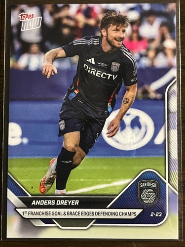 Anders Dreyer - 2025 MLS Topps NOW® - Card 5 - PR: 854