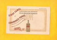 PARIS (XX°) Buvard REMEDE "FAMEL" PRODUIT PHARMACIE LABORATOIRE