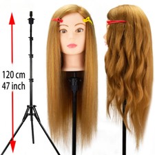 Professional Training Mannequin Head For Styling Practice Hairstyle Hairdressing