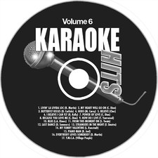 Karaoke Hits CD G Vol-6,Y.M.C.A,My haeart Will Go On,In White Sleeve Original