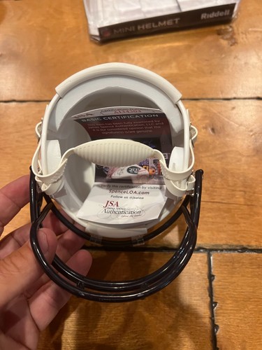 MELVIN GORDAN SIGNED SAN DIEGO CHARGERS MINI HELMET JSA HOLO CARD - Picture 12 of 12