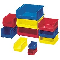 AkroBins Storage Shelf Bin Blue, 14.75L x 16.5 W x 7 H, 1 Count