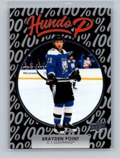 2021-22 UD Series 1 Hundo P  #HP-3 Brayden Point Tampa Bay Lightning