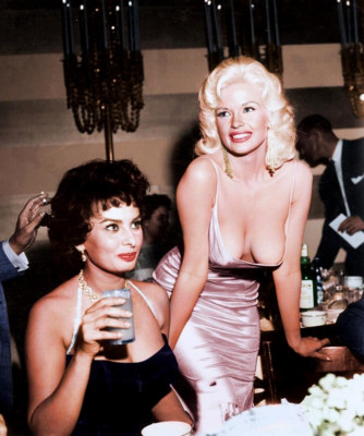 Sophia Loren, Jayne Mansfield 1/2 X 11