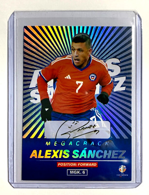 COPA AMERICA USA 2024 FE Card #E06 ALEXIS SANCHEZ MGK6 Chile - Printed Auto