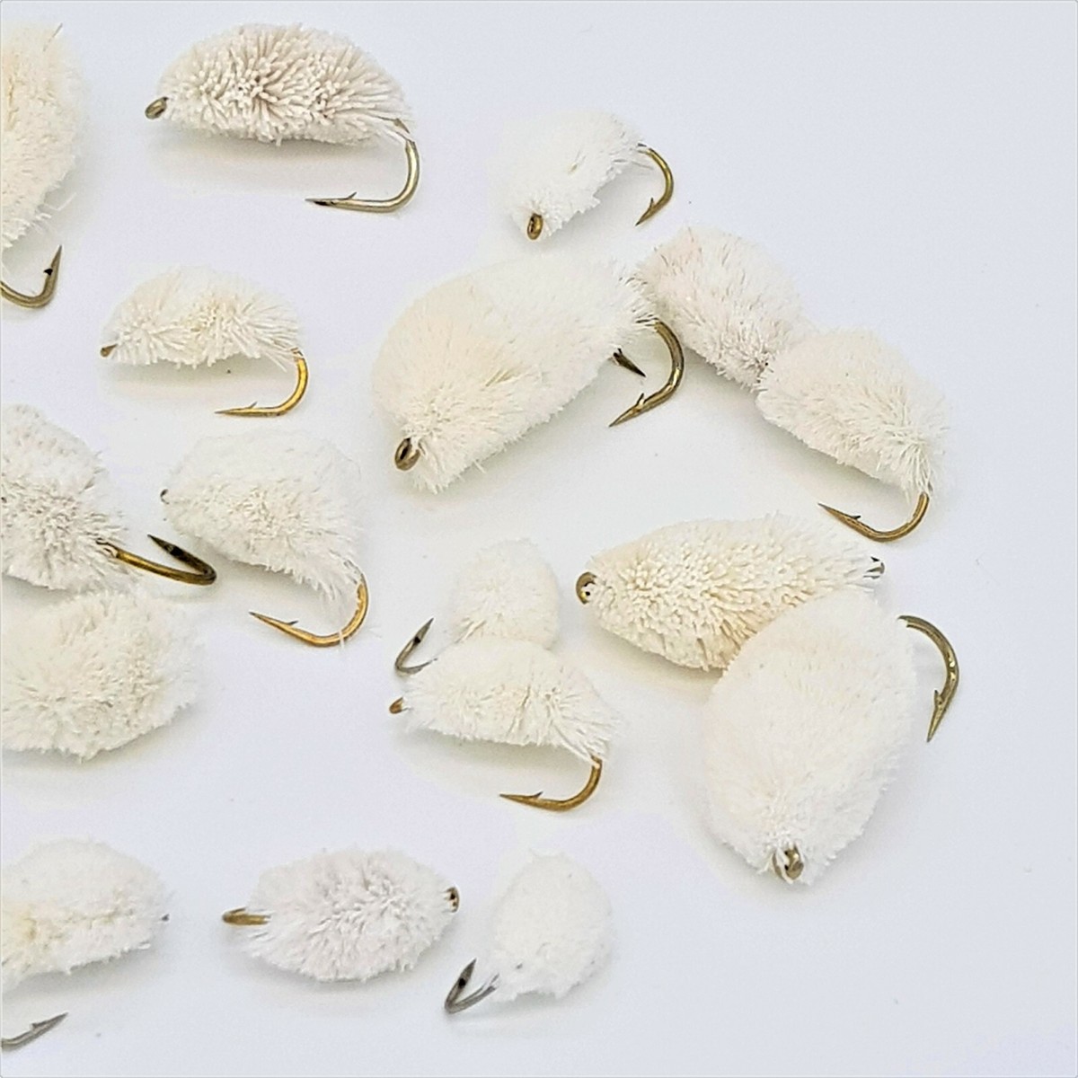 Mouche Pêche Bread Fly Paquet De 12 Mélangé Taille 8-12 Pour Truite Carpe Mulet - Foto 6