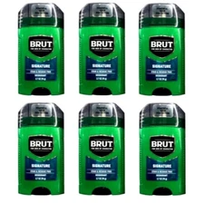 6 Pack BRUT Deodorant Stick Original Fragrance 2.25 oz Each