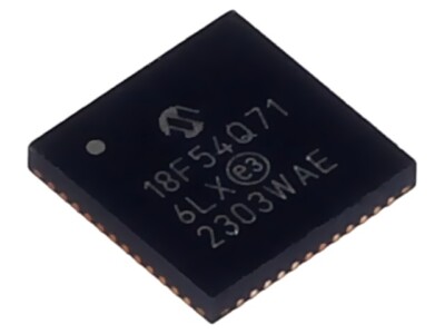 PIC18F54Q71-I/6LX IC: PIC-Mikrocontroller Speicher: 16kB Static RAM: 1kB EEPROM: