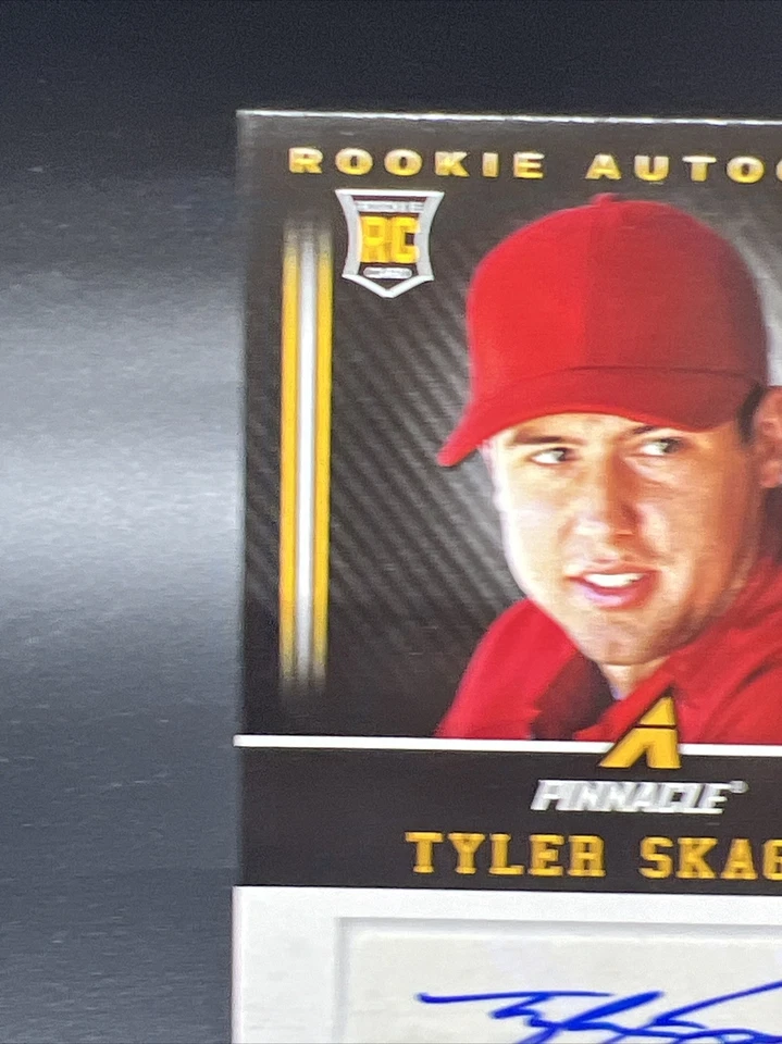 Autógrafos de novato Tyler Skaggs 2013 Pinnacle RC #/25 RC Arizona #TS Foto 4 de 4