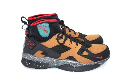 NIKE AIR MOWABB NXN CK3312-001 BLACK/GYM RED-LIGHT BRITISH TAN