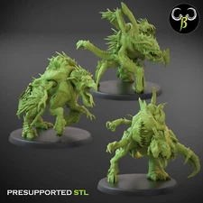 Fallen Creature (3 Variants Available) - Clay Beast Creations