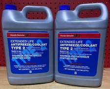2 Gallons Genuine Honda/Acura Long Life Antifreeze/Coolant Type 2 OL9999011