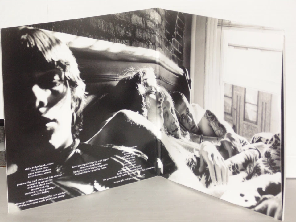 INTO ANOTHER Ignaurus Blue Vinyl LP Plays Well VG+ 2014 Revelation 35 Hardcore Foto 4 de 4