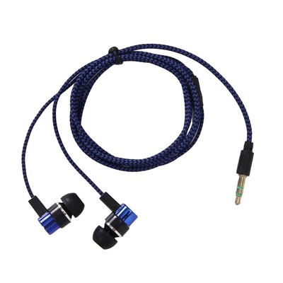 Wired Headphones 2 Basic Box 3.5mm In-Ear Stereo Earbuds Mobile Headphones