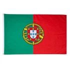 Portugal Flag Large 5x3FT Eyelet National World Cup Football Sports Fan Support