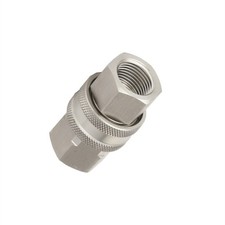 High Flow Stainless Steel Quick Connector for Industrial Cleaning Equipment