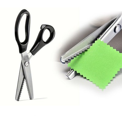 Pinking Shears for Fabric Cutting Zig Zag Scissors Sewing Handheld Dressmaking