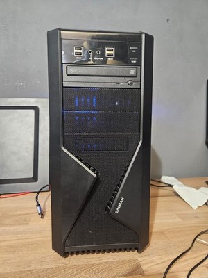 Gaming PC Bundle -Ryzen 5 5500/ 16GB RAM/256GB SSD+1TB HDD/RX 480 /Win 11 Pro