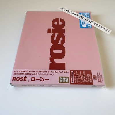 ポラ2枚付 Rose Rosie BLACKPINK 新品 アナログ盤 送料込 韓国音楽 BLACKPINKのロゼ - 1集 「rosie」 LP [band cover