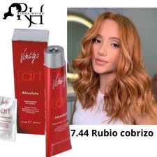 Tinte Vitality's 7.44 Rubio cobrizo intenso colores para cabellos 100 ml