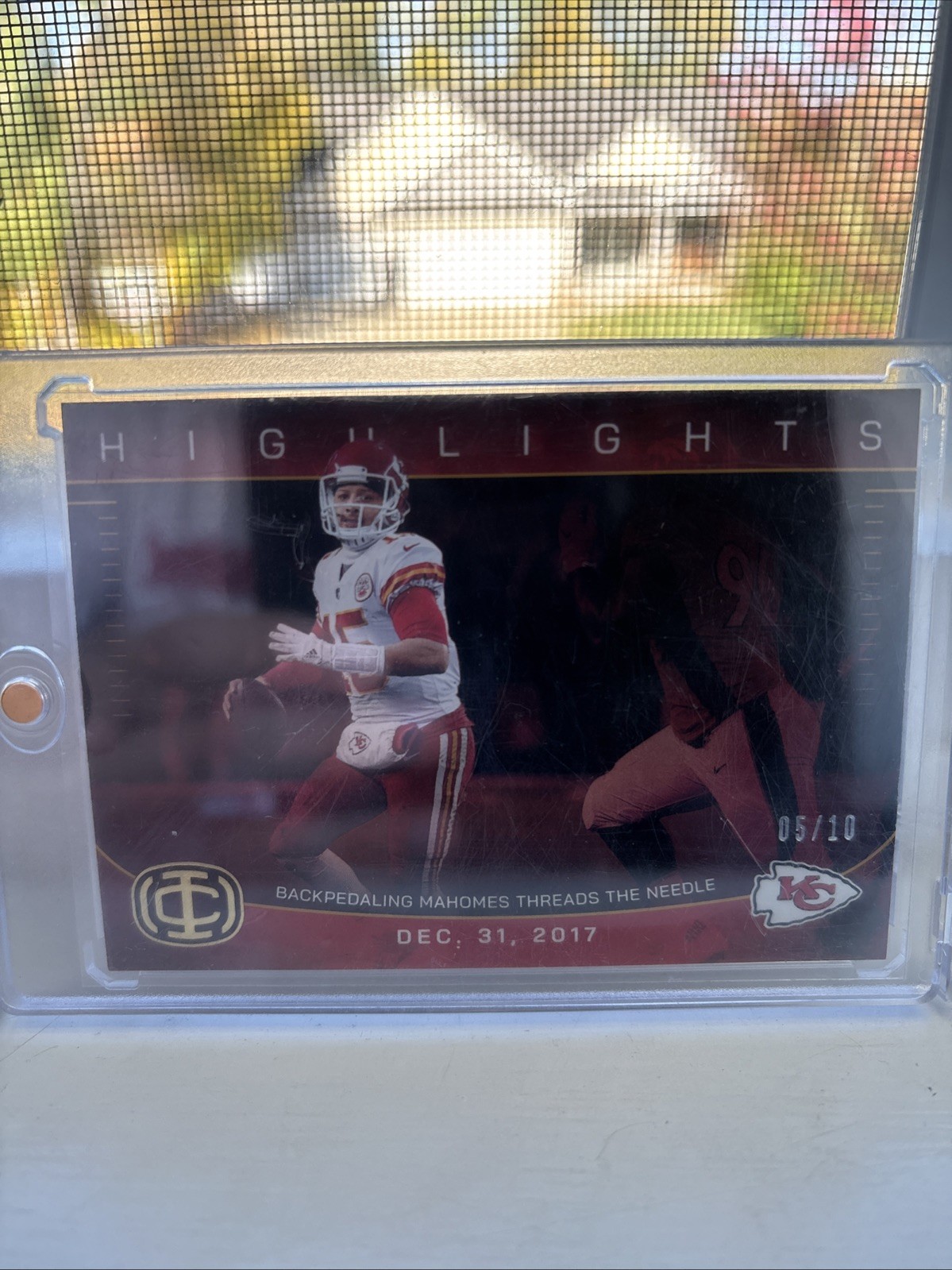 2025 Panini Icon Collection Mahomes - Highlights Patrick Mahomes /10!!