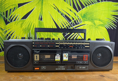 Ghettoblaster Senton Royal TR-1000 Boombox Vintage Kassettenrekorder 80er