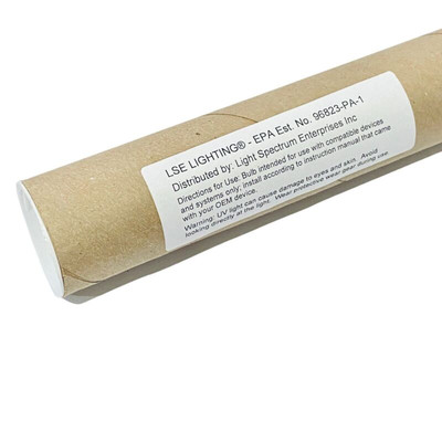 LSE Lighting 16W UV Lamp (15") U2013 High-Performance Blue Tube Replacement For 18-32VAC Systems