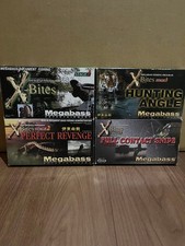 Megabass XBites VHS Set Fishing Documentary Series Yuki Ito 4 Films