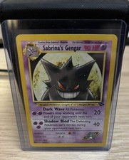 Sabrina's Gengar Gym Challenge  29/132 Rare Unlimited Pokemon TCG on eBay