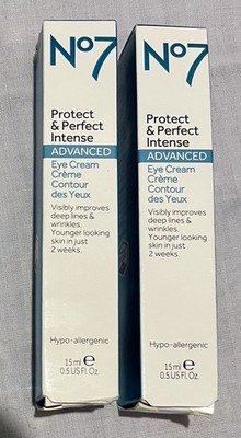 Pack Of 2 - No7 Protect Perfect Intense Advanced Eye Cream 0.5 fl oz (15 mL)