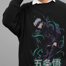 Jujutsu Kaisen Sweatshirt Gojo Satoru Sweater JJK Anime Pullover Toji Sukuna