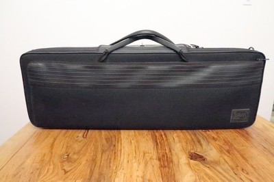 BAM FRANCE Classic Artista Black Oblong 4/4 Violin Case Backpack Subway Strap