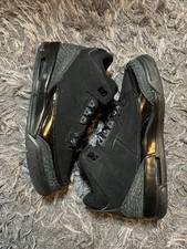 Air Jordan 3 Retro Black Cat 2025 GS Size 4.5Y / Womens 6 DM0967-001 Shoes