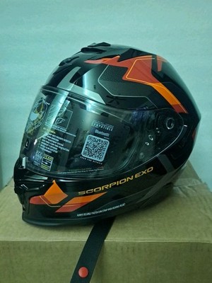 SCORPION EXO-T520 FULL FACE Strret MOTORCYCLE HELMET Zues LARGE 58-59cm New